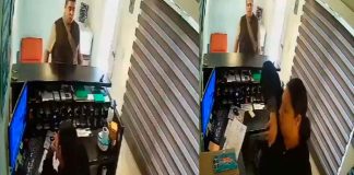 #Video | Hombre rocía gas pimienta y golpea a la recepcionista de hotel tras una discusión #México