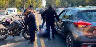 #Imágenes // Se registran 2 accidentes de motos en Morelia; hay 1 herido