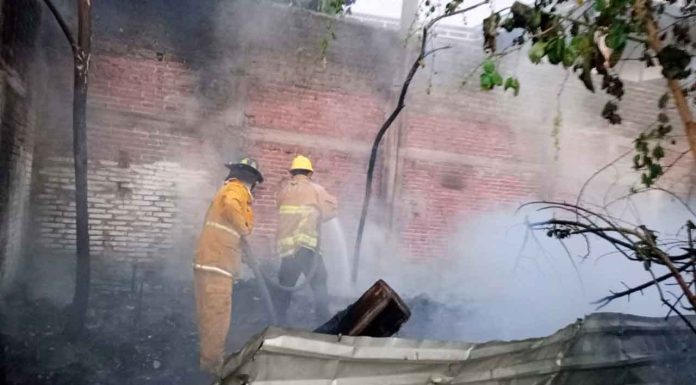 #Video // Incendio de maleza en lote baldío de Apatzingán moviliza a los cuerpos de auxilio