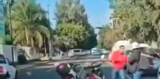 #Video // Pelea callejera en Morelia se viraliza por la narración del testigo