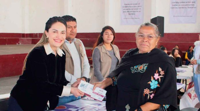 #Imágenes | Coeneo: Se realiza entrega de tarjetas para la pensión de mujeres y adultos mayores