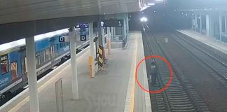#VIDEO #FuertesImágenes | Hombre es atropellado por un tren y sobrevive