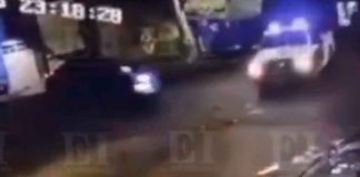 #VIDEO | #EnMéxico: Motopatrulla choca contra patrulla; dos oficiales heridos