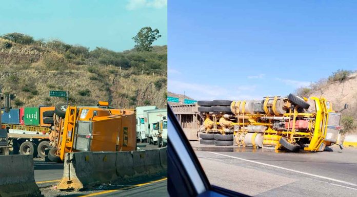 #VIDEO | Vuelca tráiler en la Morelia-Salamanca