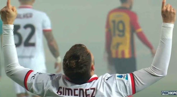 #VIDEO | Gol de Santi Giménez es anulado en el Lecce vs AC Milan
