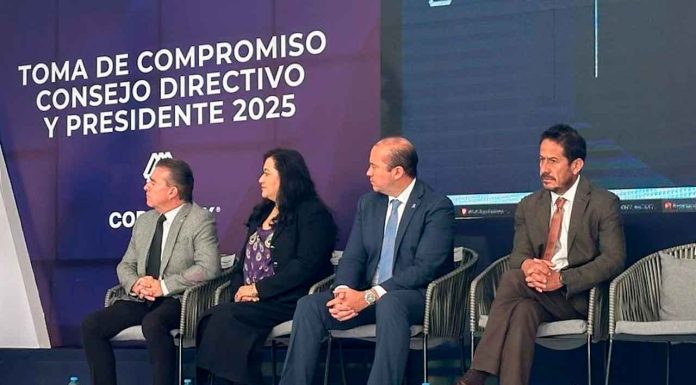 #Video | “Los recursos se deben utilizar para lo que es, para beneficio de la ciudadanía”, dijo David Luviano, en toma de protesta del Nuevo Consejo Directivo COPARMEX