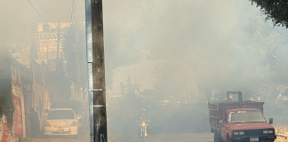 #VIDEO | Ocurre otro incendio en pastizal, ahora en la colonia Lago 1 de Morelia