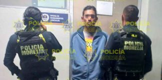 Policía Morelia captura a sujeto con orden de aprehensión vigente por robo calificado