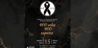 En Morelia este sábado se llevará a cabo “400 velas, 400 zapatos”, homenaje simbólico a víctimas en Jalisco