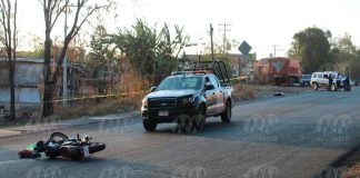 #Video | Adulto mayor muere al ser atropellado por motociclista en el Libramiento Sur de Jacona