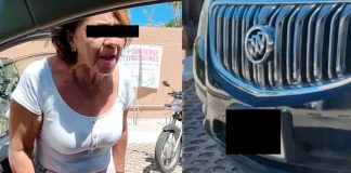 #Video | Mujeres chocan el vehículo de otra mujer en un estacionamiento; la afectada graba y la agreden verbalmente