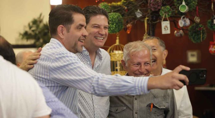 #Imágenes | Invita Alfonso Martínez a empresarios y líderes de Los Reyes a disfrutar de la Semana Santa en Morelia