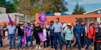 En Chiquimitío, Alfonso Martínez supervisa y arranca diversas obras