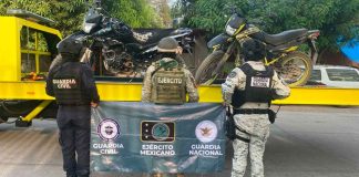 Asegurados 10 artefactos explosivos y armas en Apatzingán: SSP