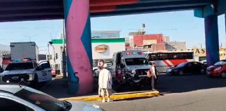 #VIDEO | Peatón herido al ser atropellado por camioneta en Tres Puentes, Morelia