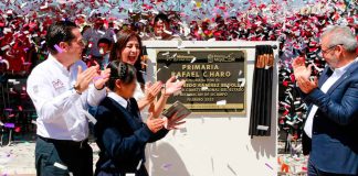 Se transforma la educación con más de mil 900 obras de Bedolla: SEE