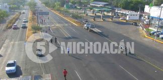 Cierre de vialidad por carrera atlética en Apatzingán