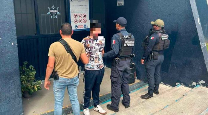 #Imágenes | Cae presunto homicida de un policía auxiliar, crimen registrado en #Morelia