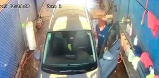 #VIDEO | De empleado a ladrón, lavacoches huye con camioneta en su primer día #México