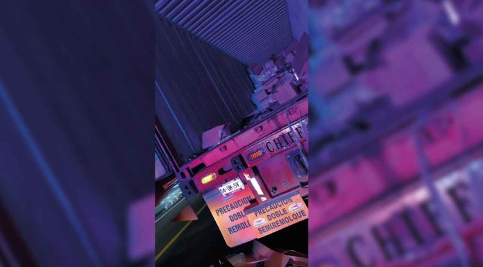 Otro choque por alcance entre camiones de carga en la Siglo XXI