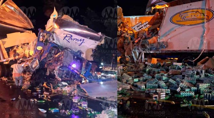 #VIDEO | Se registra aparatoso choque vehicular en la México-Guadalajara, Caseta Zinapécuaro