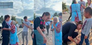 #Video | Claudia Sheinbaum rompió el protocolo habitual de los líderes políticos y sorprendió a muchos con un gesto cercano y humano