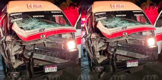#Video | Se accidenta otra combi Ruta Roja 4, ahora en la Morelia-Salamanca