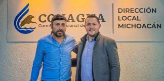 Alcalde de Jiquilpan y Conagua Michoacán abordan problemática del agua en el municipio