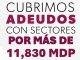 De 2021 a la fecha, Gobierno del Estado ha pagado más de 11 mil 830 MDP