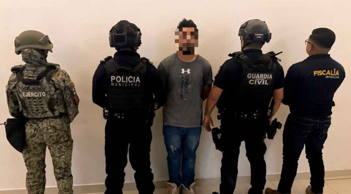 Detenido en Jacona presunto homicida y generador de violencia: SSP