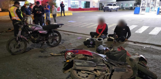 Cuatro heridos, entre ellos un menor de edad, tras choque de motos en Zamora