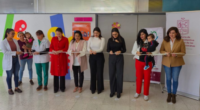 DIF Michoacán abre sala de lactancia en Centro de Rehabilitación y Educación Especial