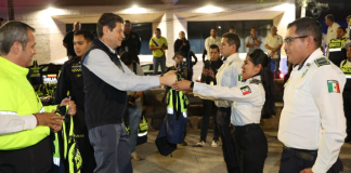 #VIDEOS | Entrega Alfonso Martínez chalecos balísticos a Policía Morelia