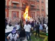 #VIDEO | Durante marcha del #8M, manifestantes incendian entrada de Presidencia Municipal en León
