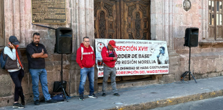 Continuarán acciones de la CNTE para exigir freno a la reforma a la ley del ISSSTE