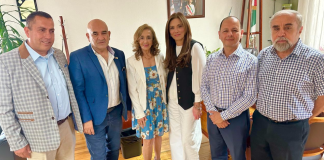 Empresarios michoacanos realizan reunión de trabajo previo a la inauguración de la Expo Feria Agroindustrial, Tecnológica, Ganadera y Alimentaria 2025