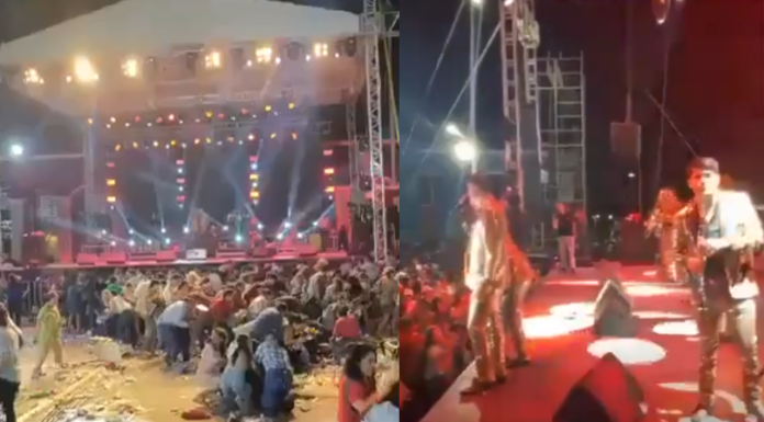 #VIDEOS | Balacera provoca estampida en pleno concierto de la Arrolladora Banda El Limón