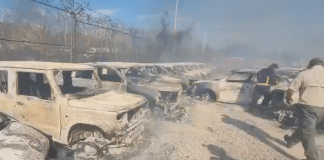 #VIDEO | Arden 450 carros nuevos en concesionaria de Zapopan durante incendio