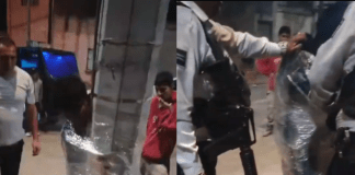 #VIDEOS | #EnMéxico: Vecinos atan a ladrón a un poste tras ser sorprendido robando una casa