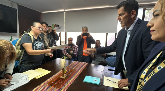 Periodistas presentan denuncia ante Fiscalía Especializada en Materia de Derechos Humanos y Libertad de Expresión en Michoacán