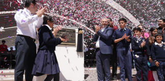 Inaugura Bedolla preescolar y primaria en Villas del Pedregal
