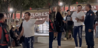 #VIDEO | Hombre ‘estalla’ al descubrir que su ex pareja lo puso en un tendedero de denuncias por no dar pensión alimenticia: “No es justo”