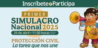Gobierno Federal trabaja con operadoras telefónicas para que se sumen al próximo Simulacro Nacional