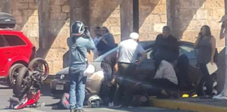 Ocurren 3 accidentes de tránsito en distintos puntos de Morelia; hay 1 herido
