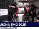 #VIDEO | ¡El amor! Pareja se hace viral por comprometerse durante marcha emo 2025 en CDMX