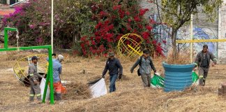 Ayuntamiento de Morelia realiza Jornada de Limpieza en Real Punhuato