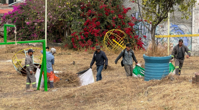 Ayuntamiento de Morelia realiza Jornada de Limpieza en Real Punhuato