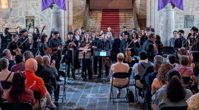 #VIDEOS | Recibe Palacio Municipal concierto de Primavera de la Orquesta de Cámara del Conservatorio de las Rosas