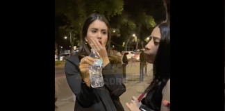 #VIDEO | ‘Obvio le transfiero’; así fue la reacción de dos mujeres que captaron robando a un comerciante en el Auditorio Nacional