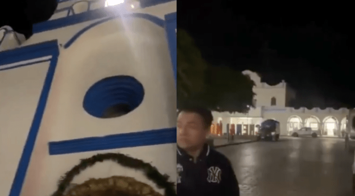 #VIDEO #VIRAL | Captan gritos afuera de una iglesia en #México; no se sabe qué pasó